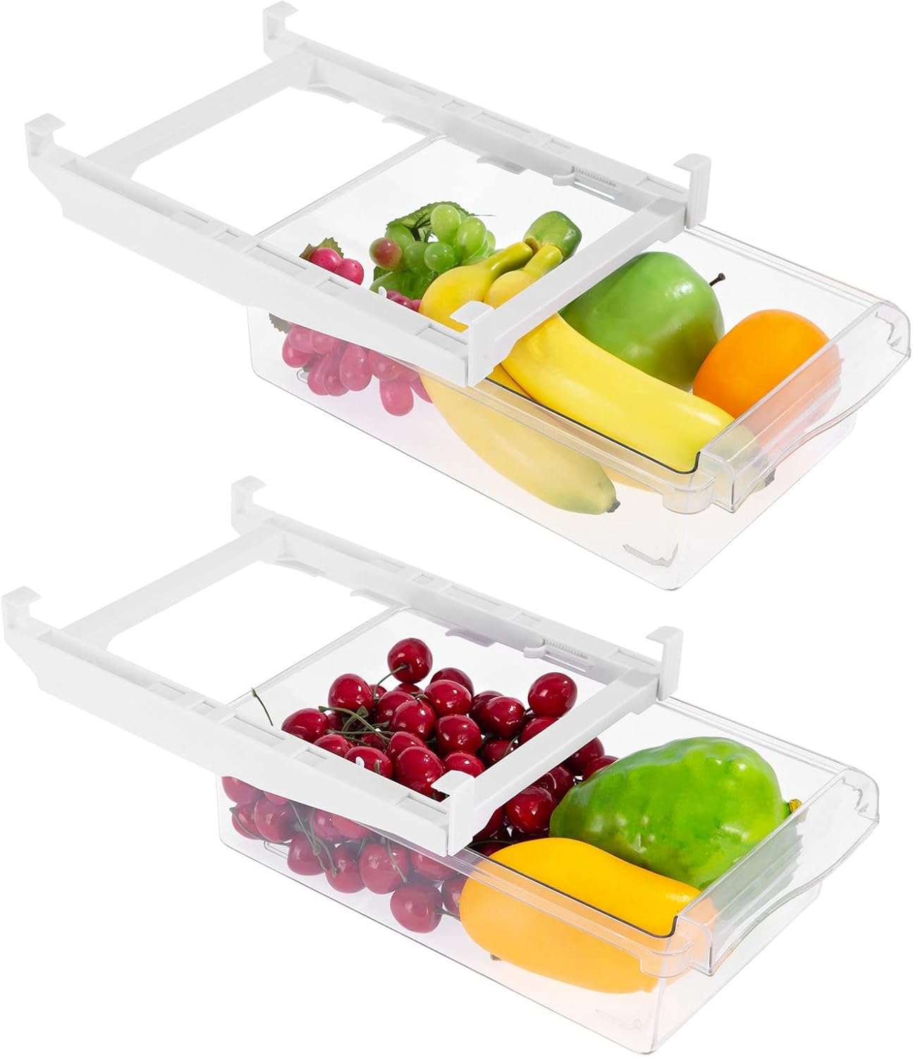 Optimisez Votre Réfrigérateur avec les Boîtes de Rangement Viesap : 2PCS Essentielles!