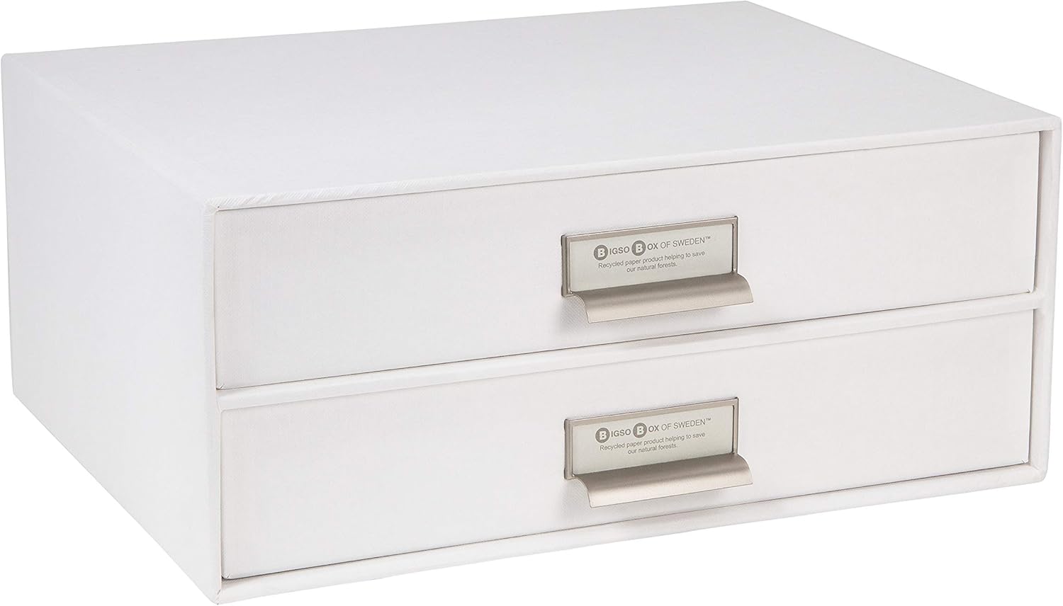 Organisez Votre Bureau avec Élégance : Découvrez la Bigso Box of Sweden à Deux Tiroirs!