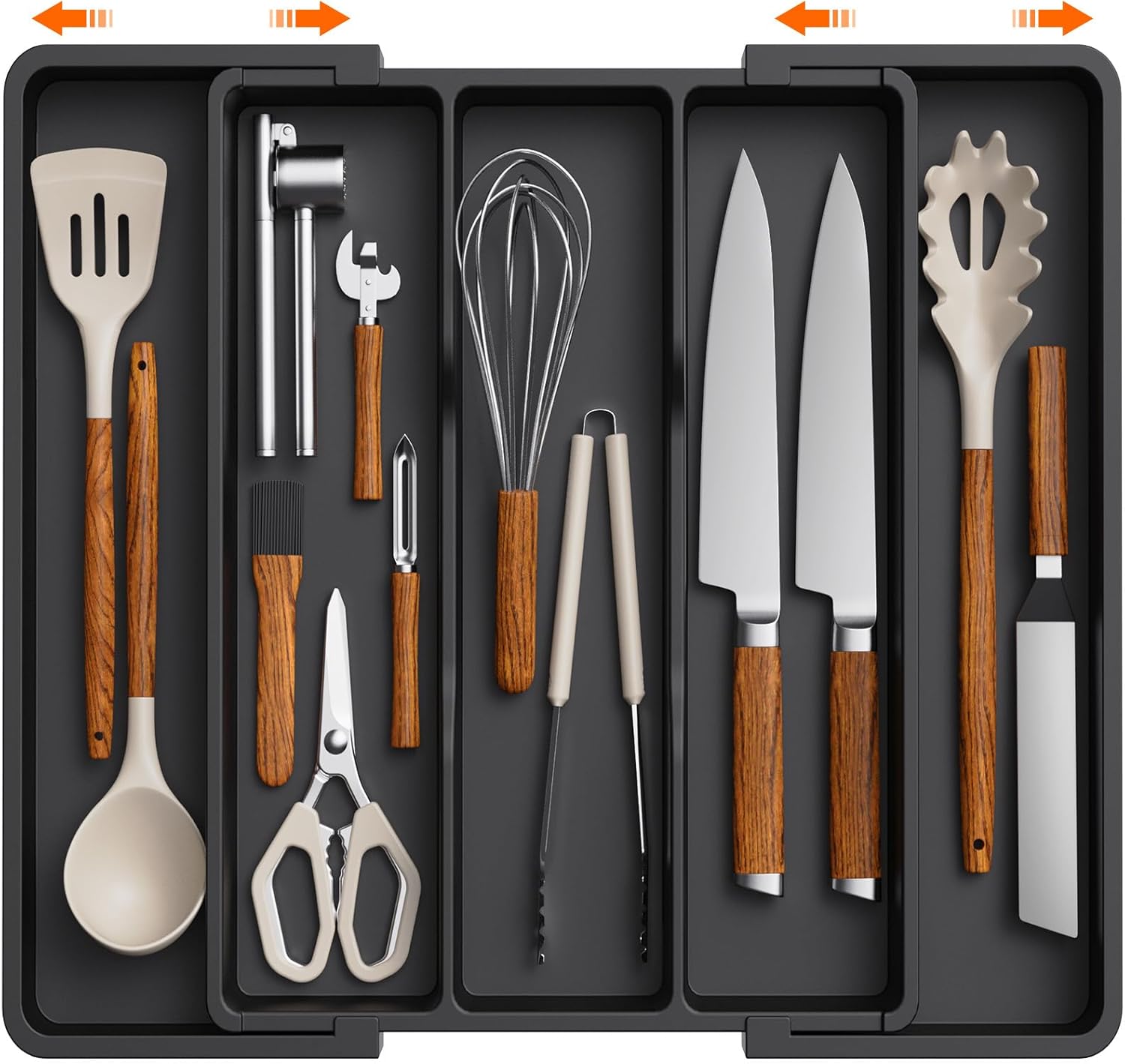 Organisez Votre Cuisine avec le Plateau de Couverts Extensible Lifewit!