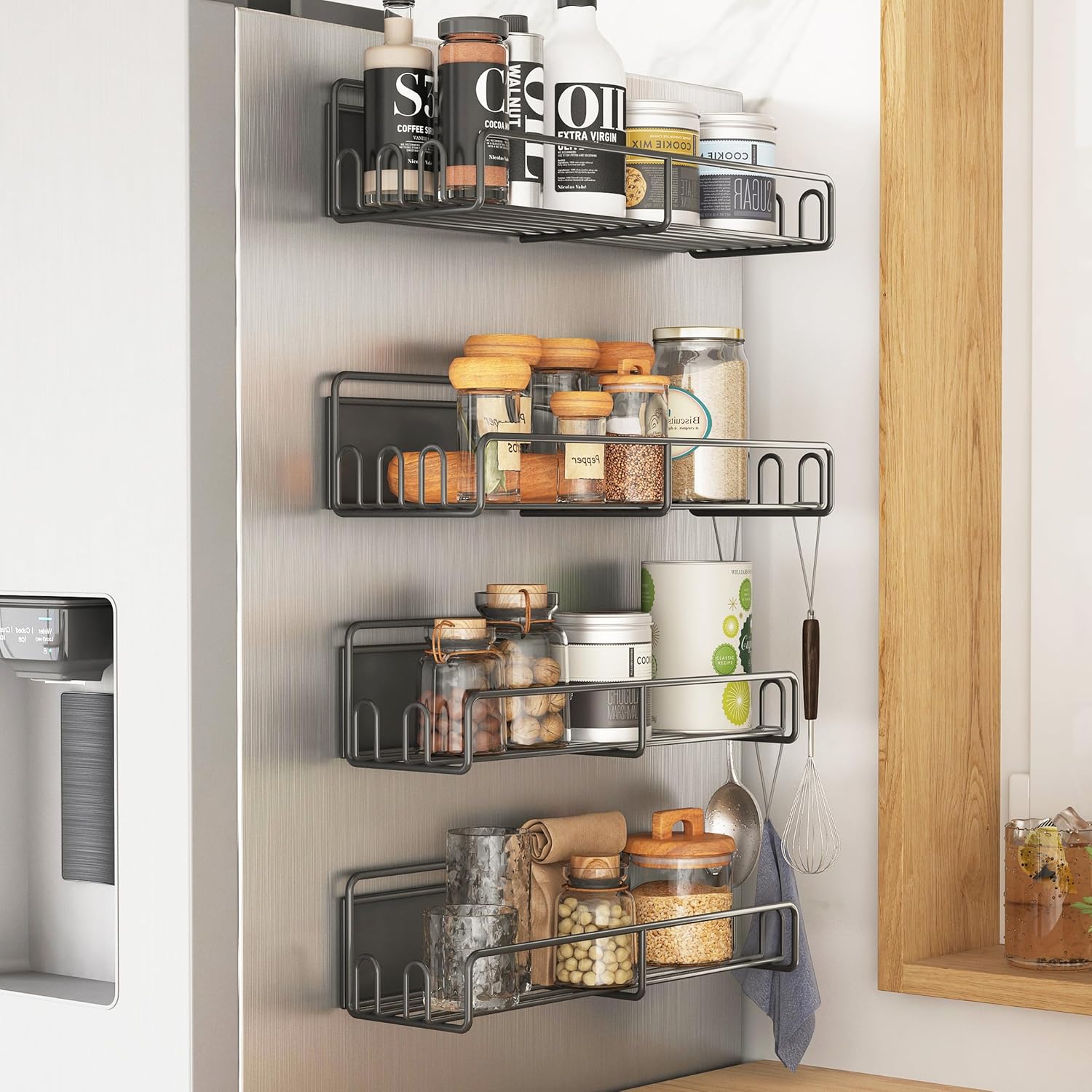 Organisez Votre Cuisine avec Style : Avis sur les Étagères Magnétiques COVAODQ