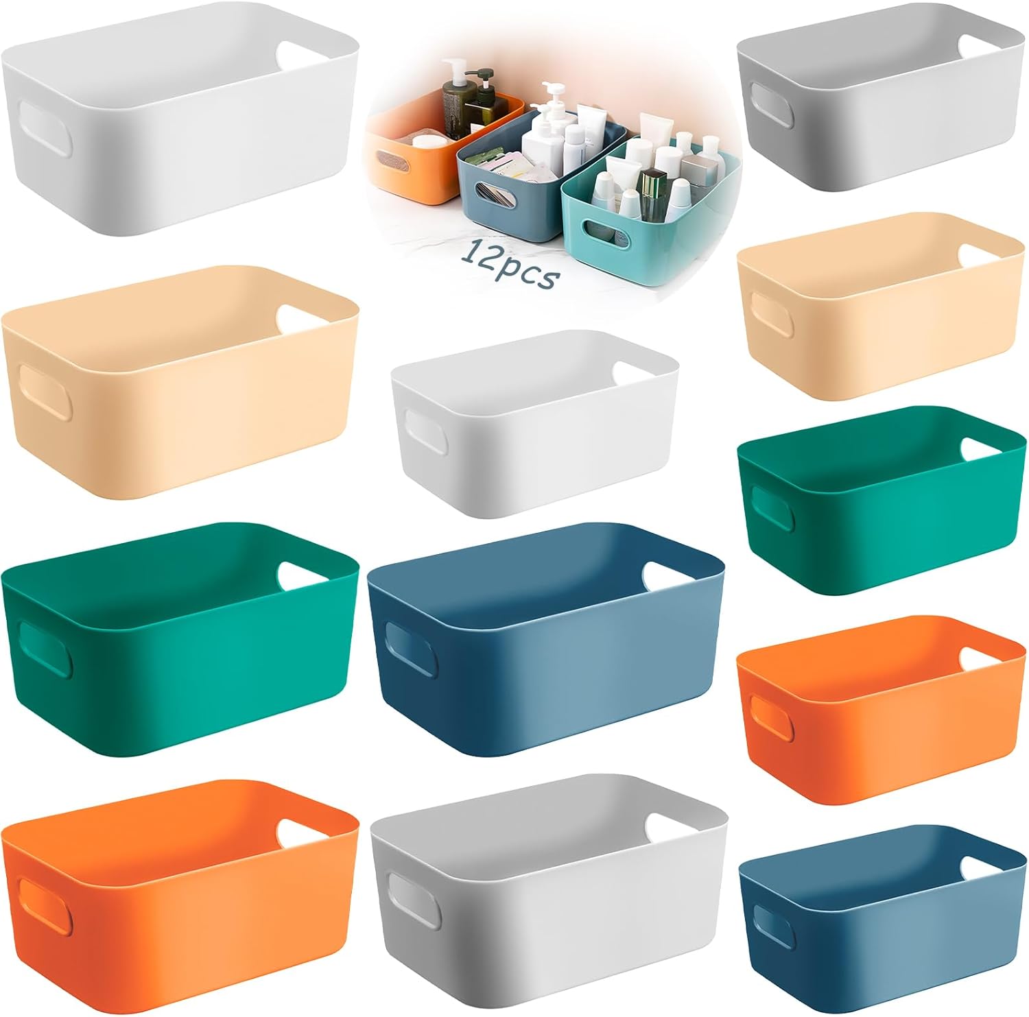 Organisez Votre Espace avec ZLPBAO : 12 Paniers de Rangement Pratiques et Élégants!