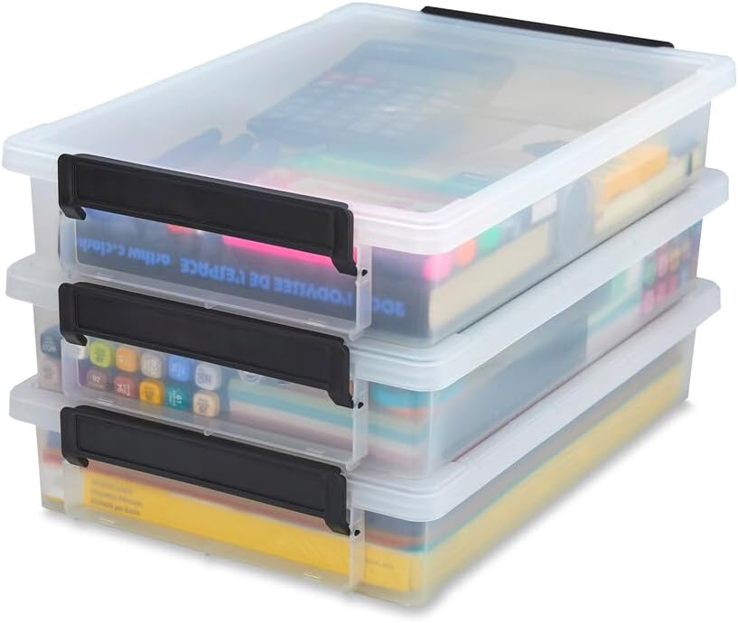 Organisez Votre Espace : Avis sur les Boîtes de Rangement Iris Ohyama 4L – Idéales pour Bureau et Maison!