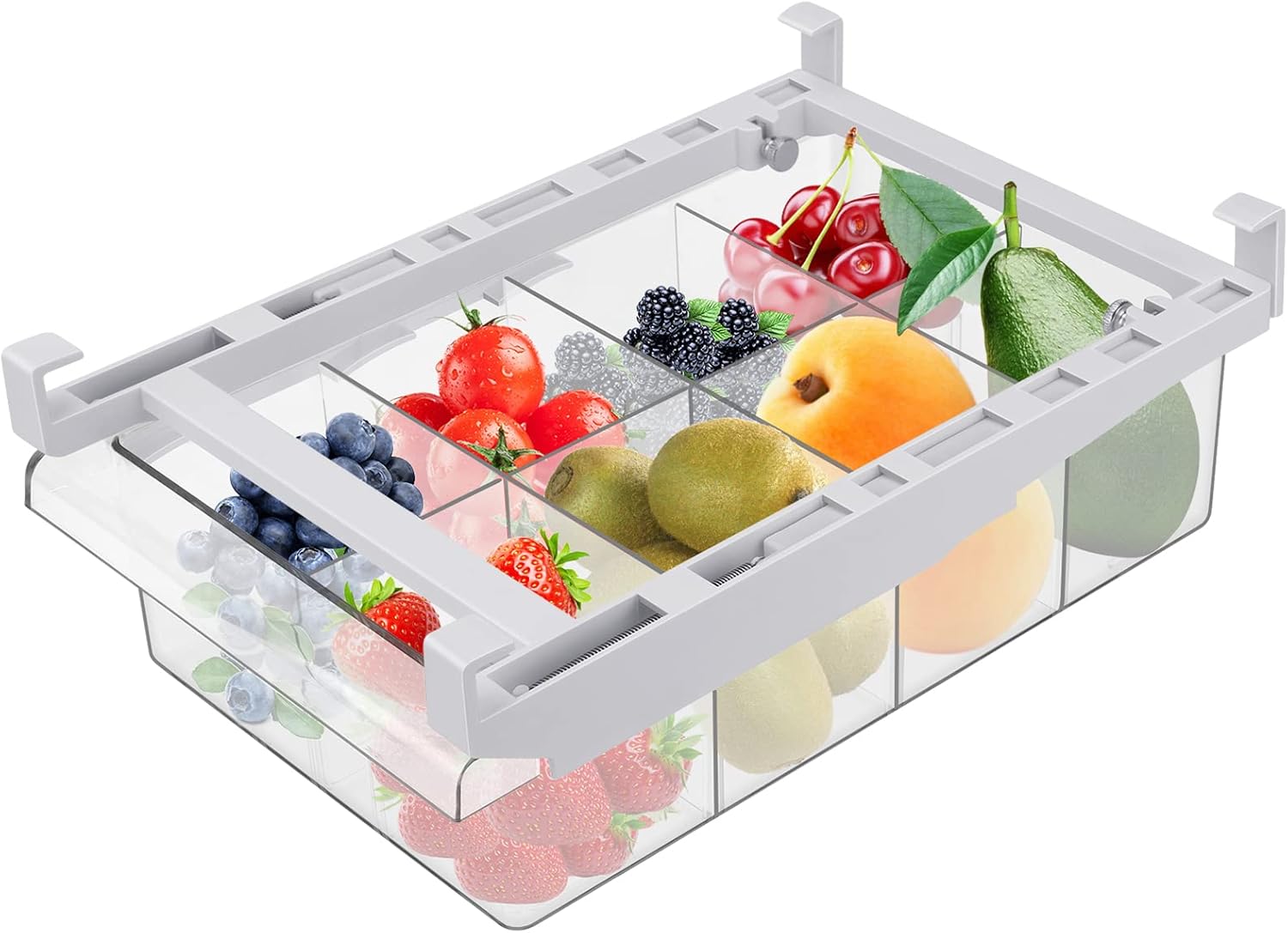 Organisez Votre Frigo avec la Boîte de Rangement Tigerkinwit !