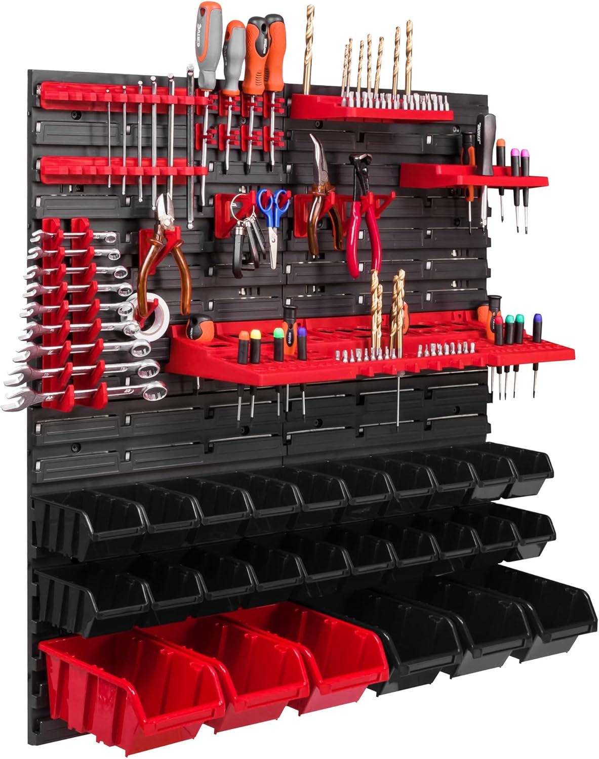 Organisez Votre Garage avec le Système de Rangement Mural 78x78 cm - Évaluation et Conseils!