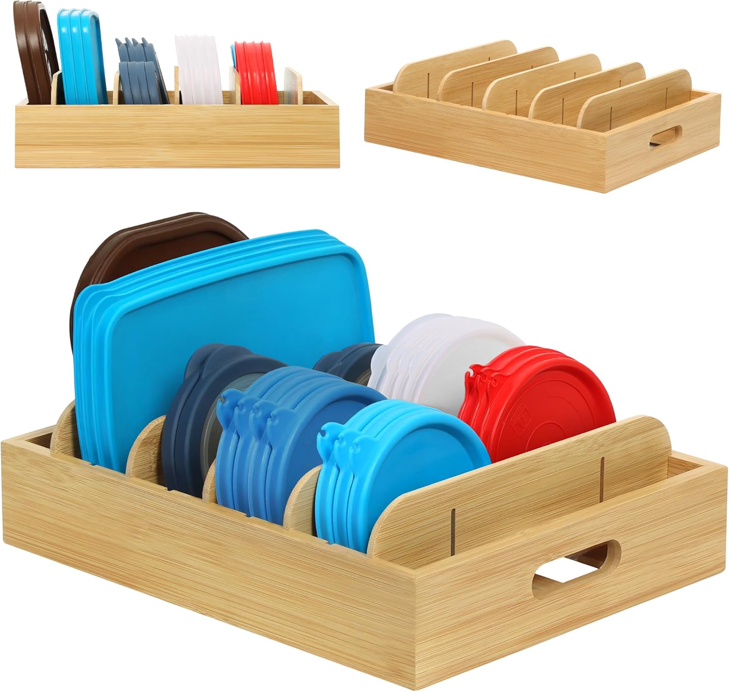 Simplifiez votre cuisine avec le Couvercle en Bambou Winter Shore !