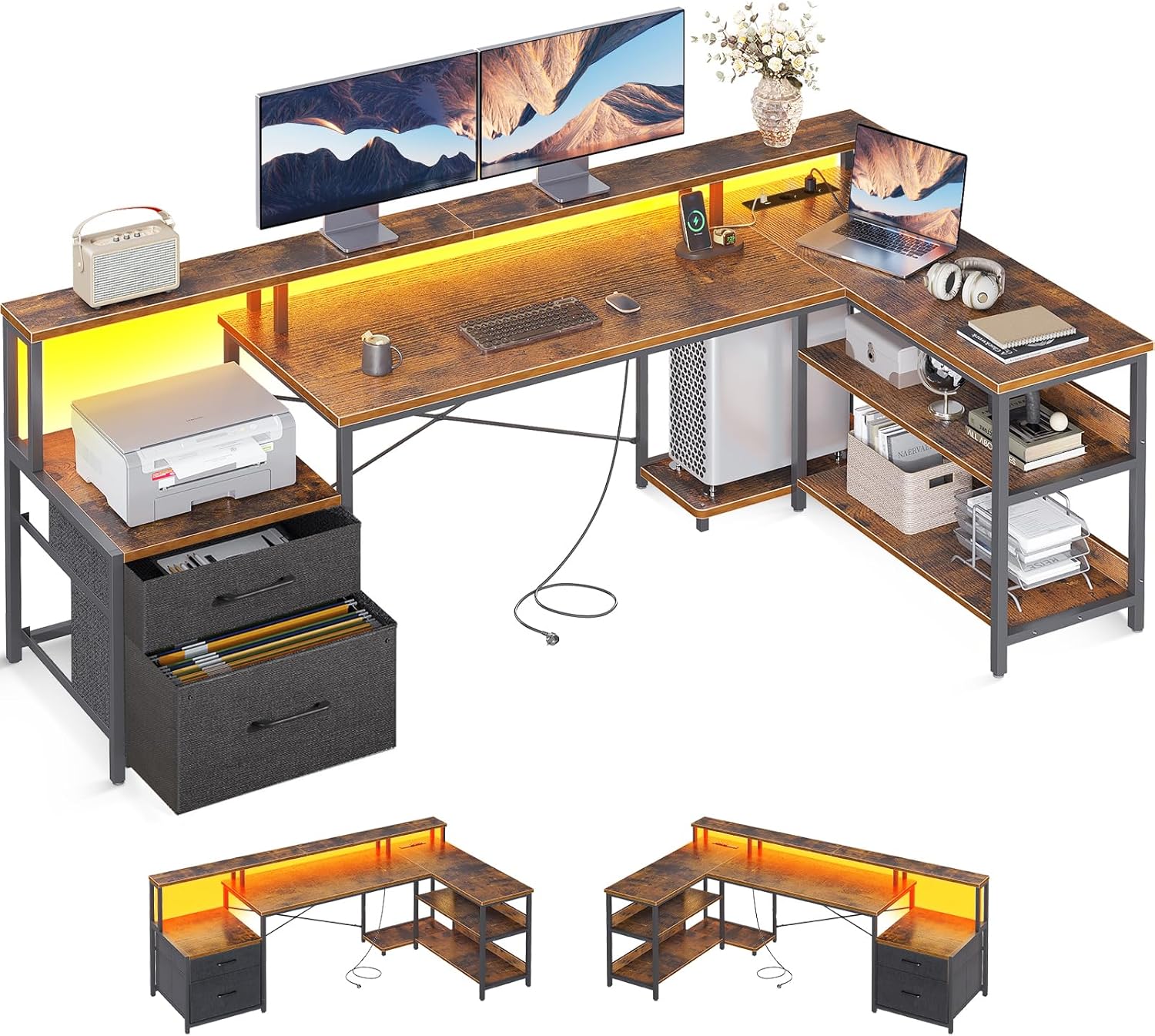 Transformez Votre Espace avec le Bureau d’Angle ODK : Le Must pour les Gamers et les Télétâches !