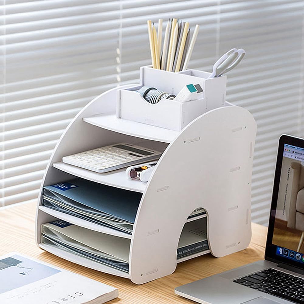 Transformez Votre Espace de Travail avec le LPAMABA Organisateur de Bureau A4!