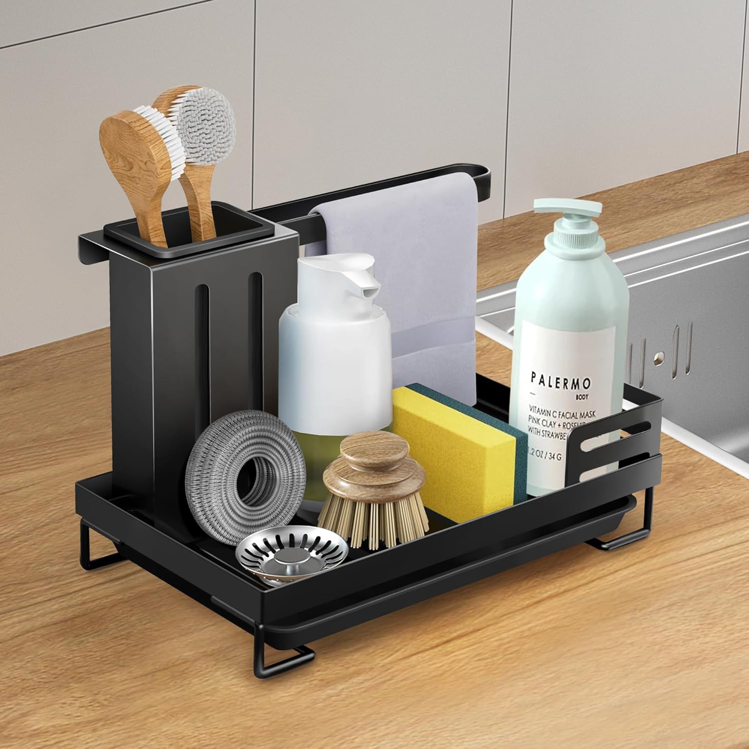 Transformez Votre Évier avec l'Organisateur YC Kitchen: Pratique et Élégant!