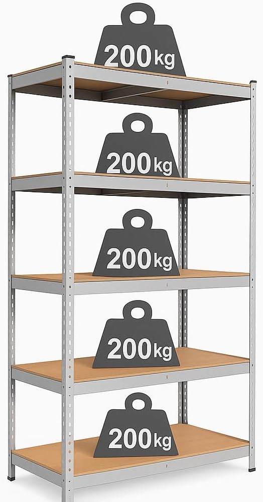 Évaluez la SPRINGOS : L'étagère de chargement en métal idéale pour votre garage!